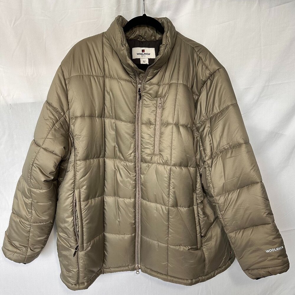 Woolrich Men’s Mid-Length Puffer Jacket 2XL